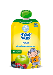 ЧУДО-ЧАДО Пюре витаминный салатик 180гр